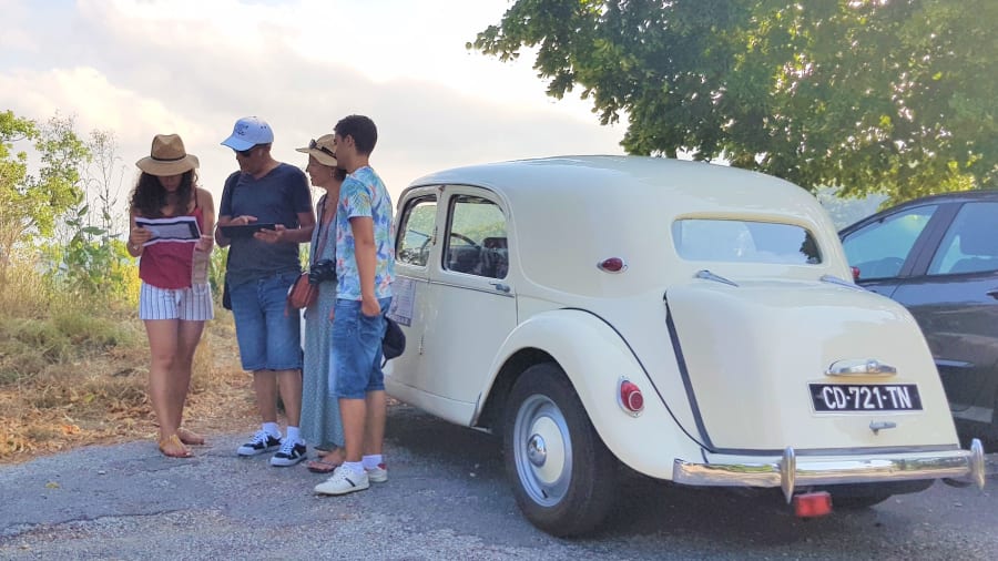 Jeu de piste culturel en Traction Avant au départ de Grasse (06)
