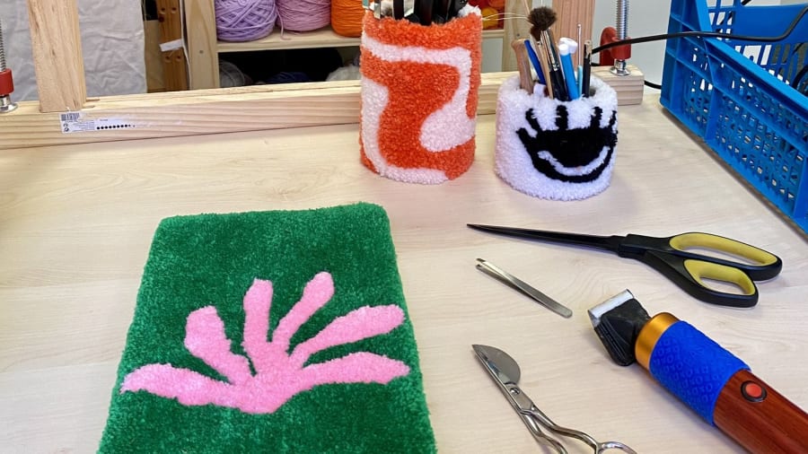 Un atelier Tufting
