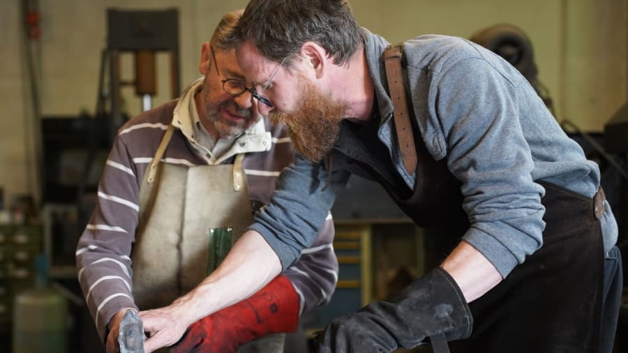Un atelier autour du métal