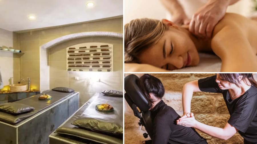 Une séance de massage apaisante