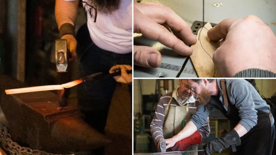 Un atelier autour du métal