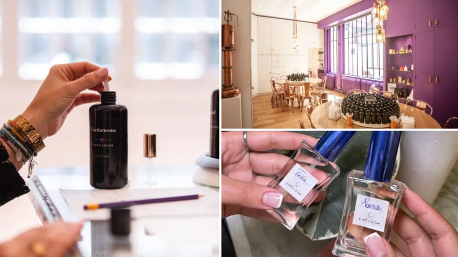 Un atelier de parfum personnalisé