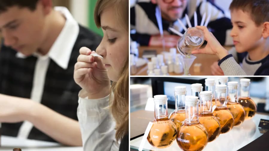 Un atelier création de parfum