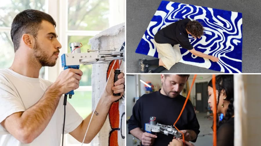 Un atelier tufting tendance