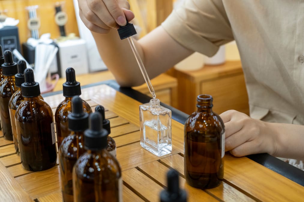 Déroulement atelier parfum