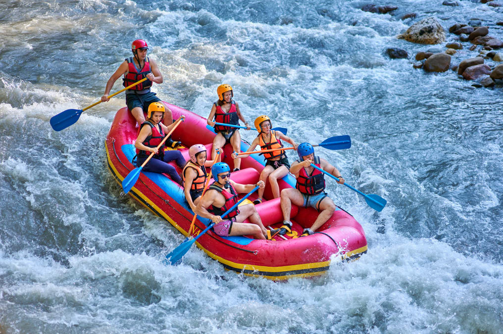 Débutant rafting