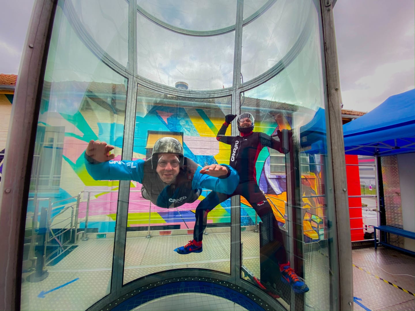 Simulateur de chute libre