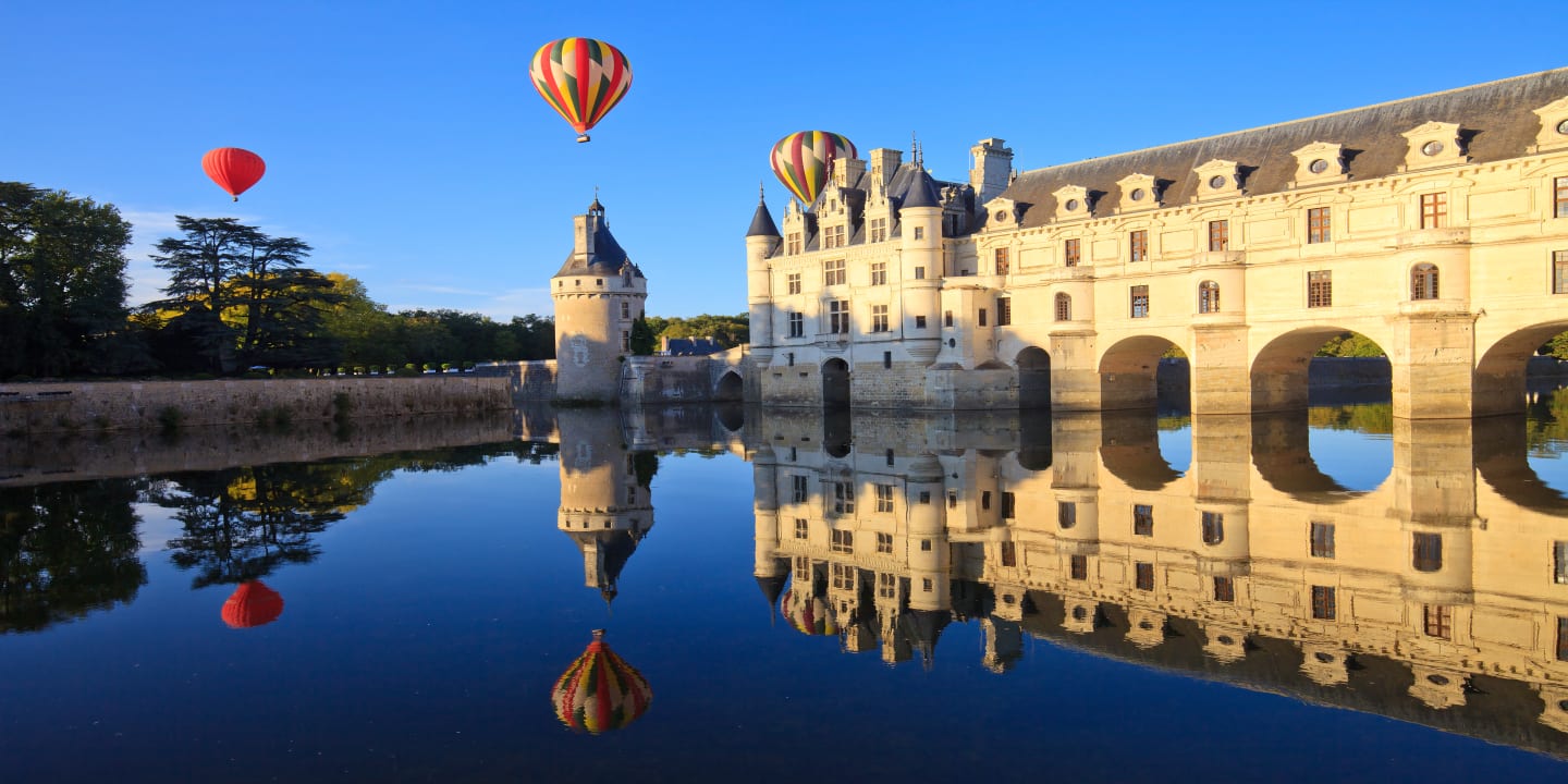 montgolfiere chateau de la loire