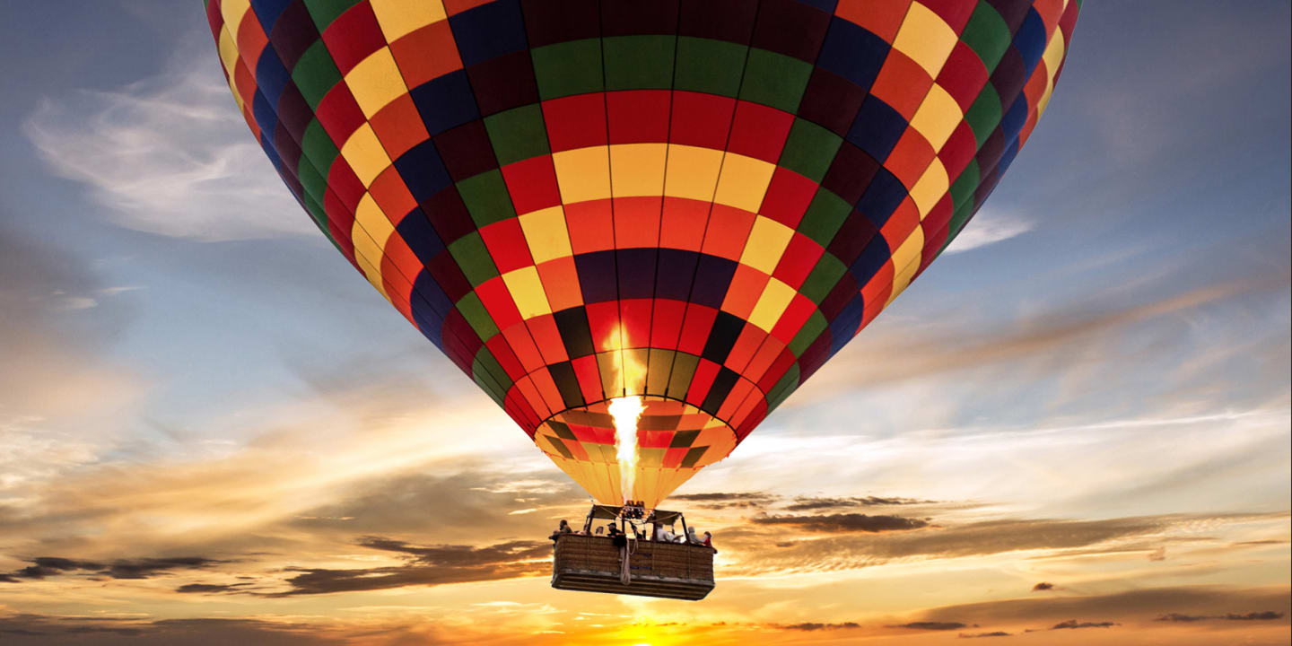 vol en montgolfiere