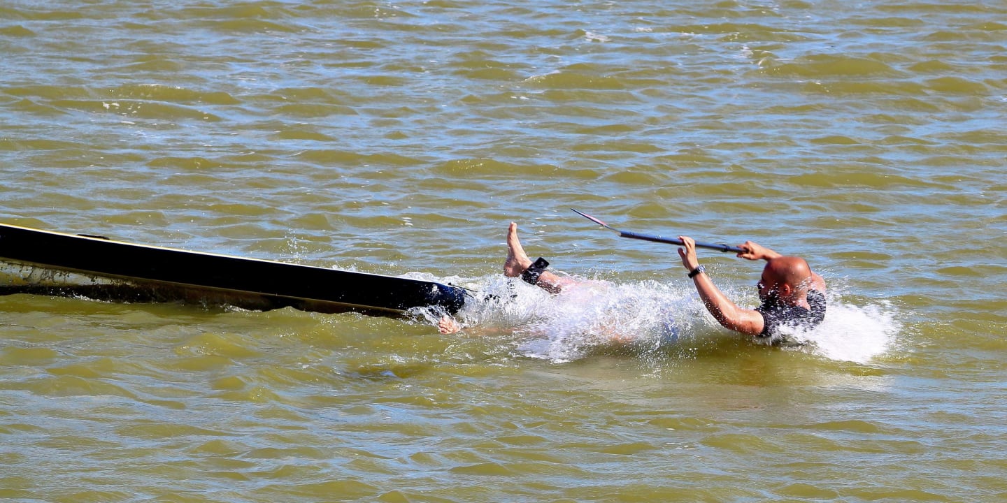 remonter sur le paddle
