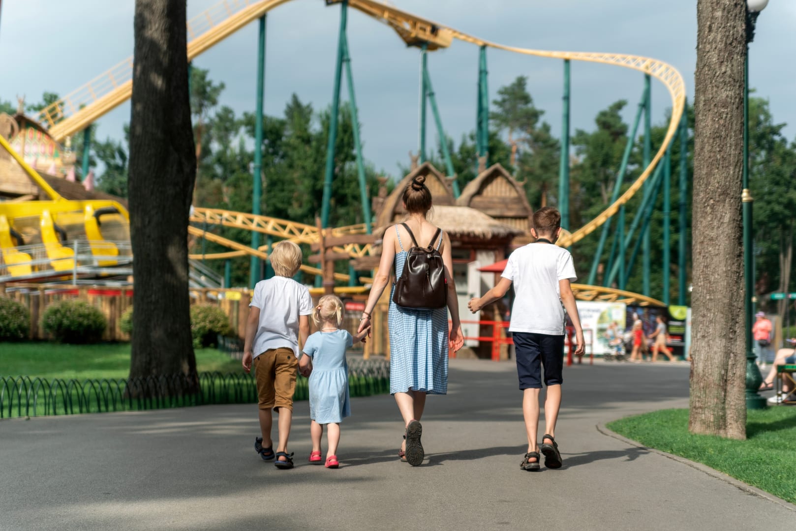 Consignes parc d'attractions