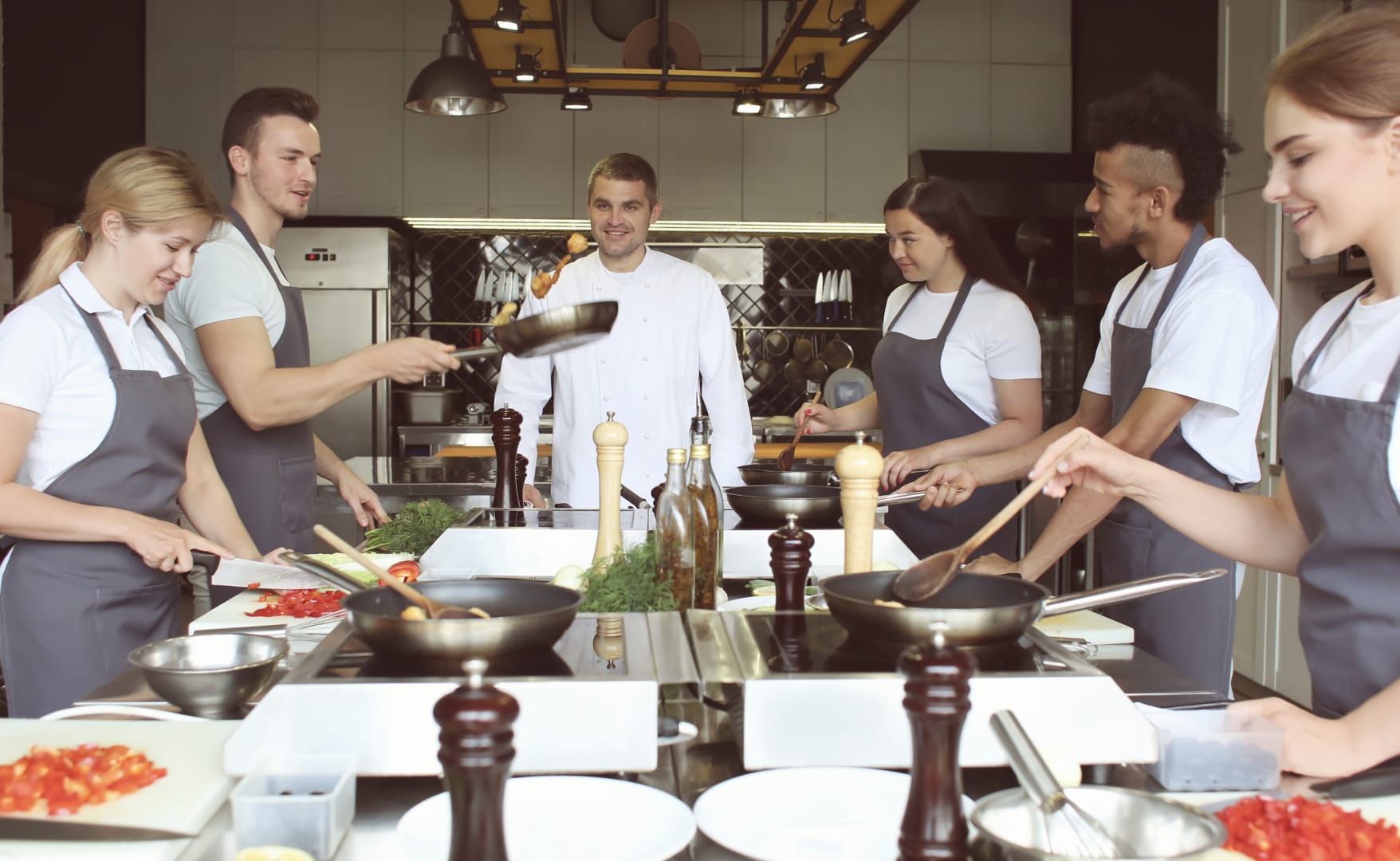 Apporter durant un cours de cuisine