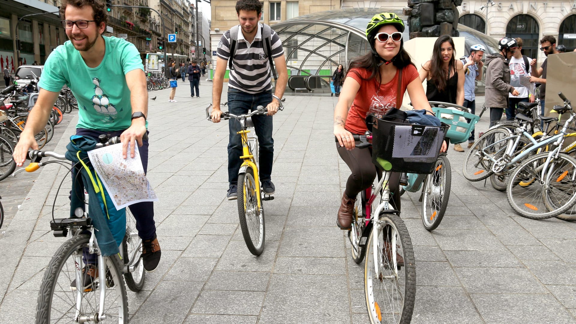 jeu de piste à vélo