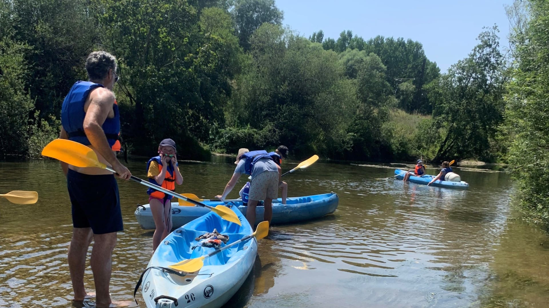 Point de départ canoe kayak