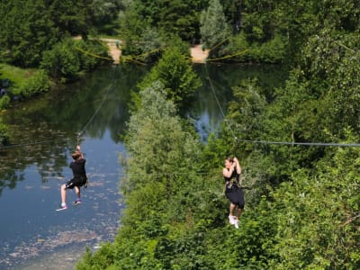 tyrolienne la plus longue