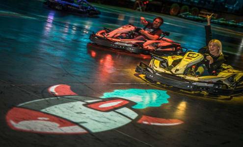 enfant adulte karting