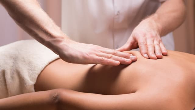 moment pour se faire masser