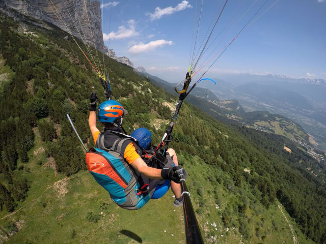 Diriger un parapente