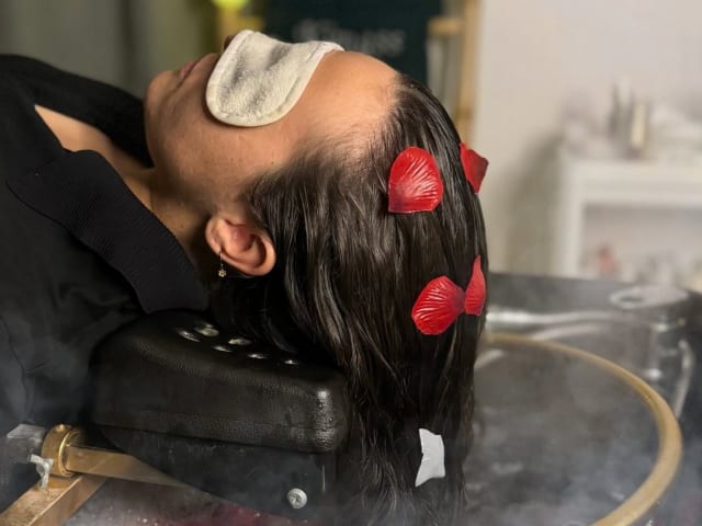 Head spa lavage