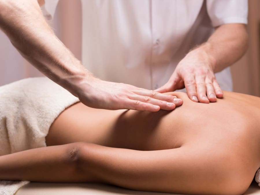 moment pour se faire masser