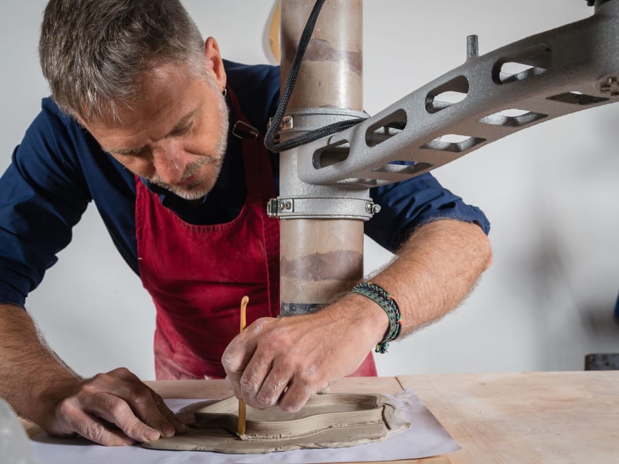 Outils atelier céramique