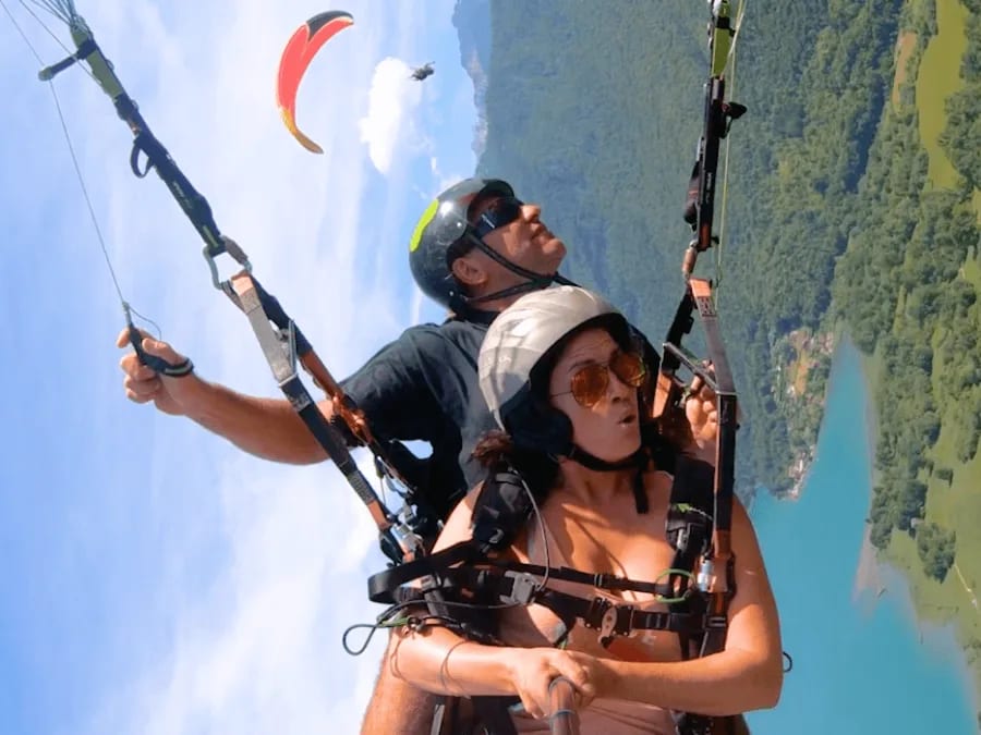 Spots parapente Annecy
