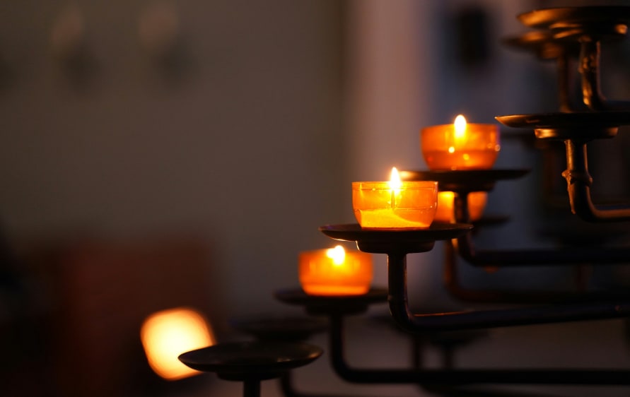 Velas acesas