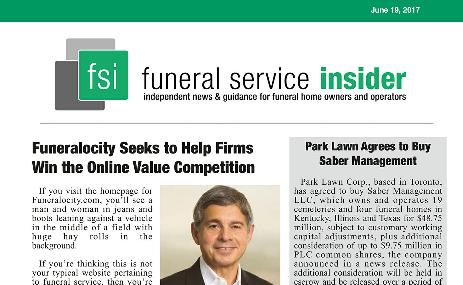 Funeralocity Seeks to Help Firms With the Online Value Competition