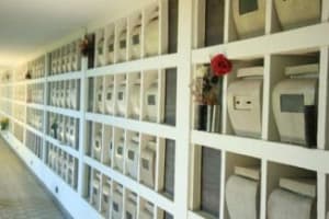 Burial Options: A columbarium is a wall of niches that hold urns containing ashes of the deceased.