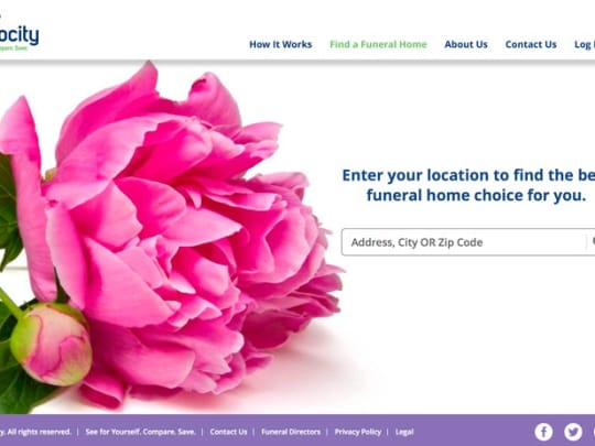 Find funeral homes in your area
