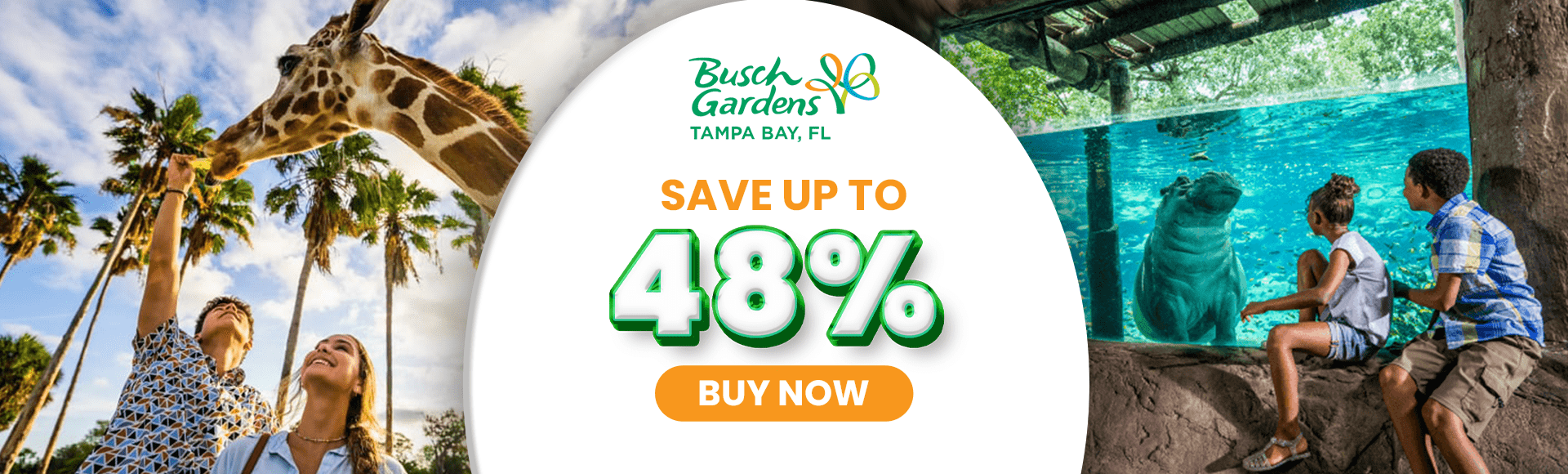 Busch Gardens Tampa Discounted Tickets