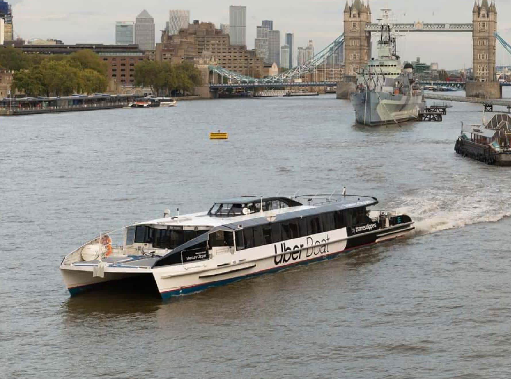 Uber Boat by Thames Clippers