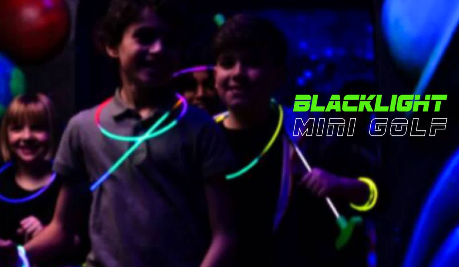 Rock of Ages Blacklight Minigolf