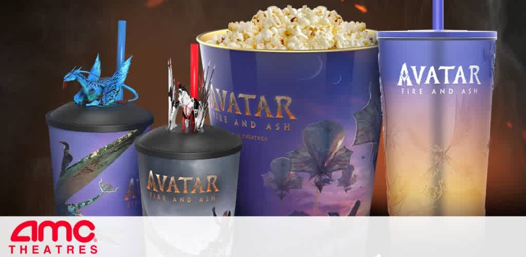 Promotional cinema items featuring 