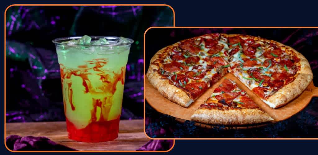 Halloween-themed snacks and merchandise at Disneyland® Resort.