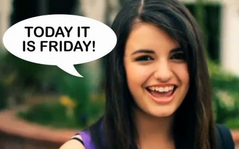 It\'s Friday Friday! , Rebecca Black ©