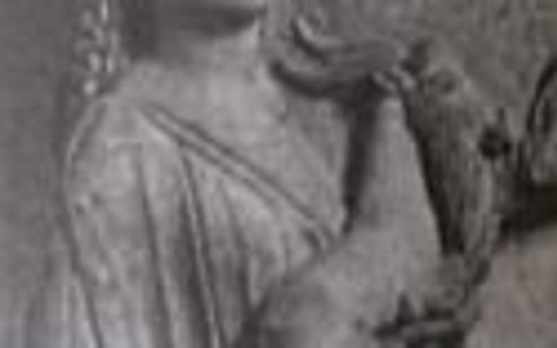 Uiteindelijk is ze versteend....