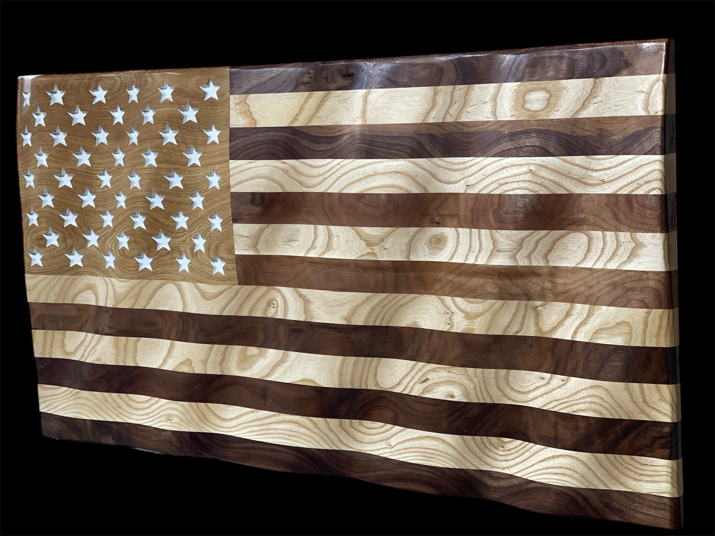 Wavy American Flag - Image 5
