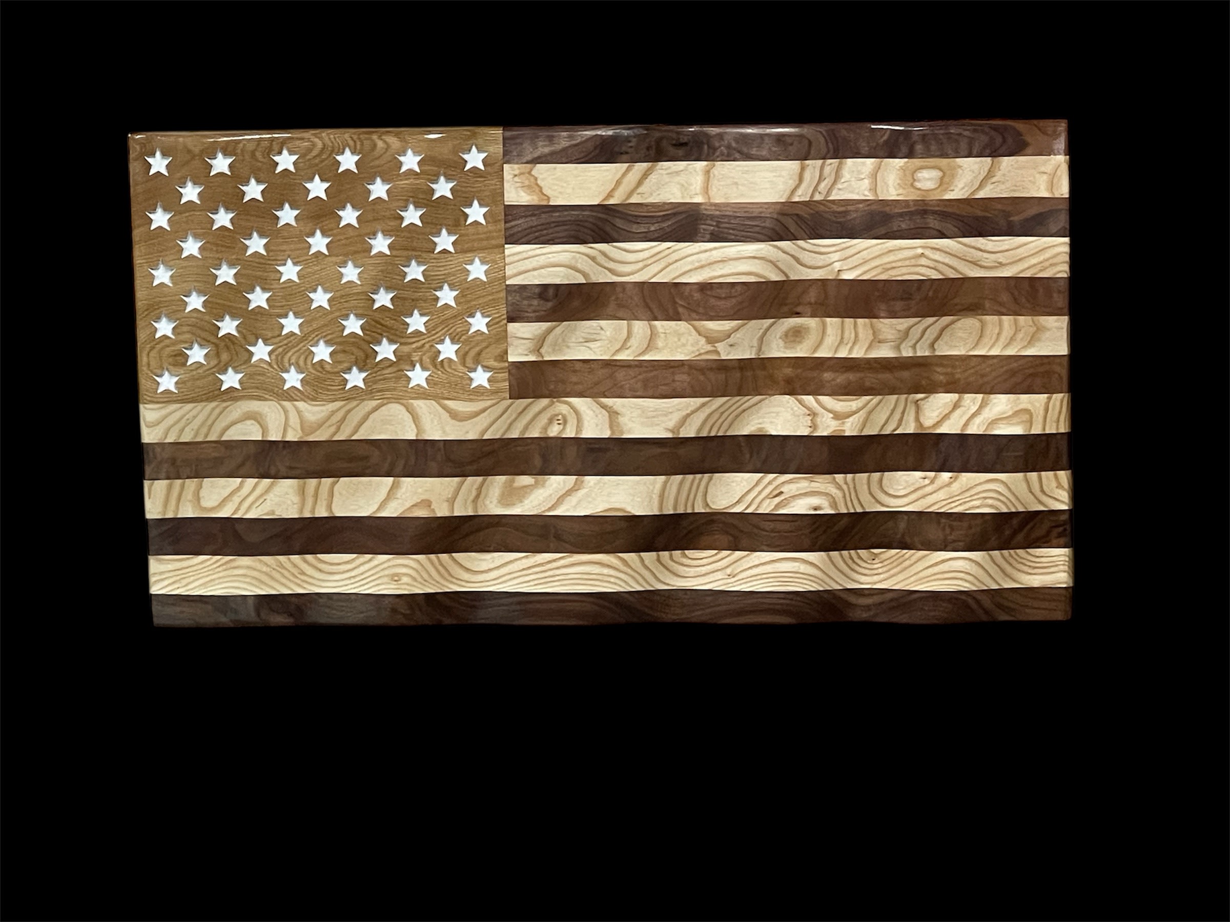 Wavy American Flag