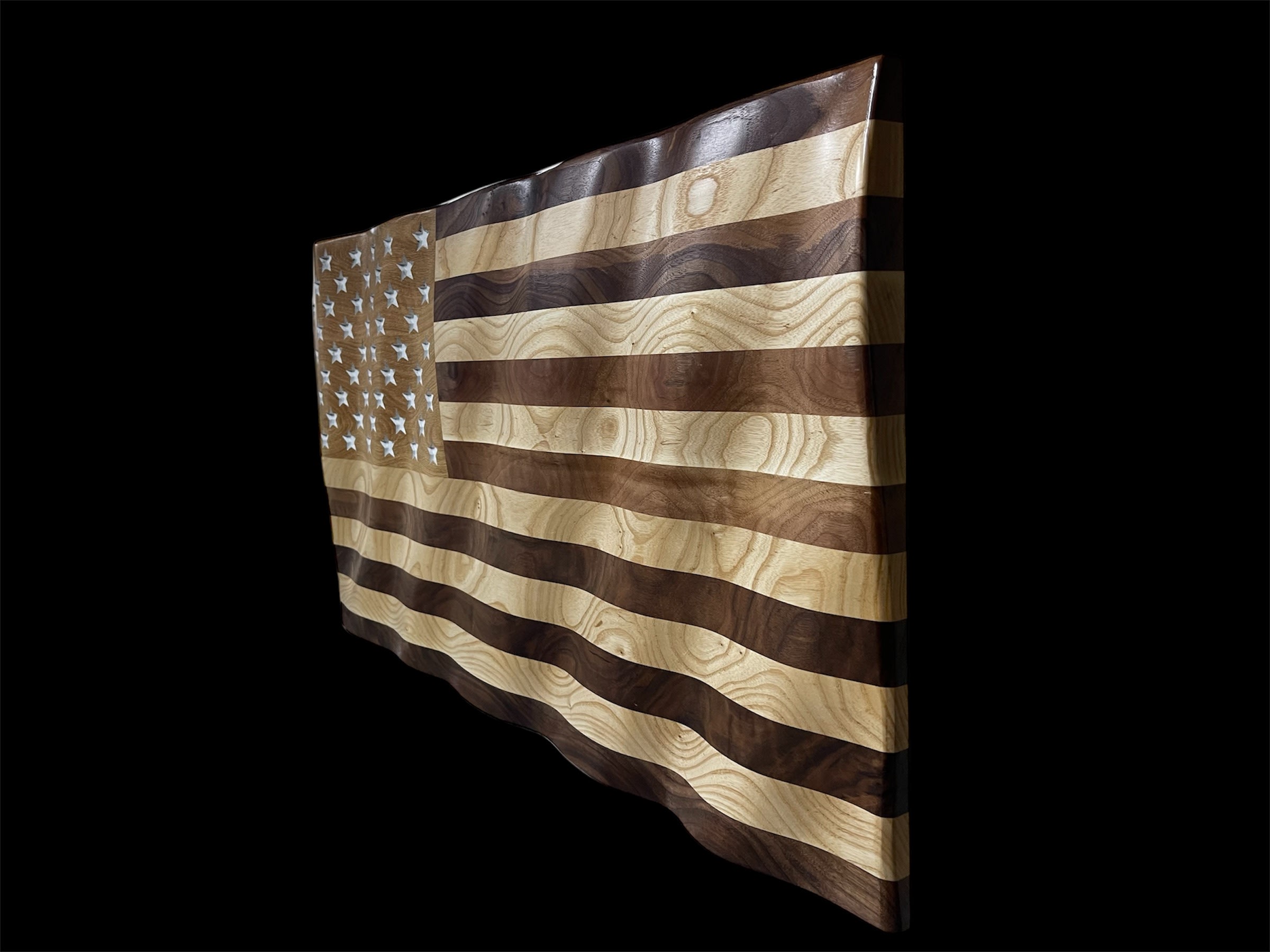 Wavy American Flag - Image 4