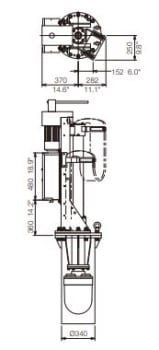 Hull Unit FSV-8442-T Med Sensor