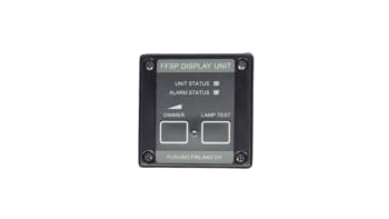 Display/alarm/monitoring unit for FFSP-100