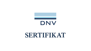 Individuelt DNV sertifikat for tank/sluseventil DS-60