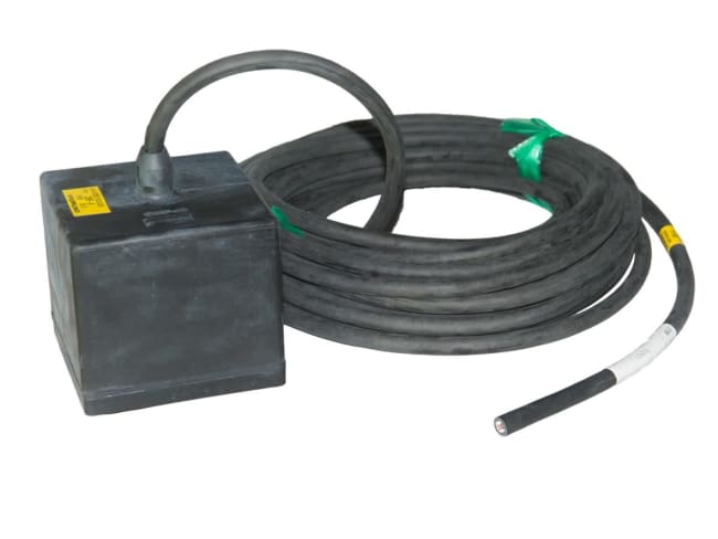 Transducer 28F-18, 28 kHz, 2 kW, 17x18°, for tank, type Fe