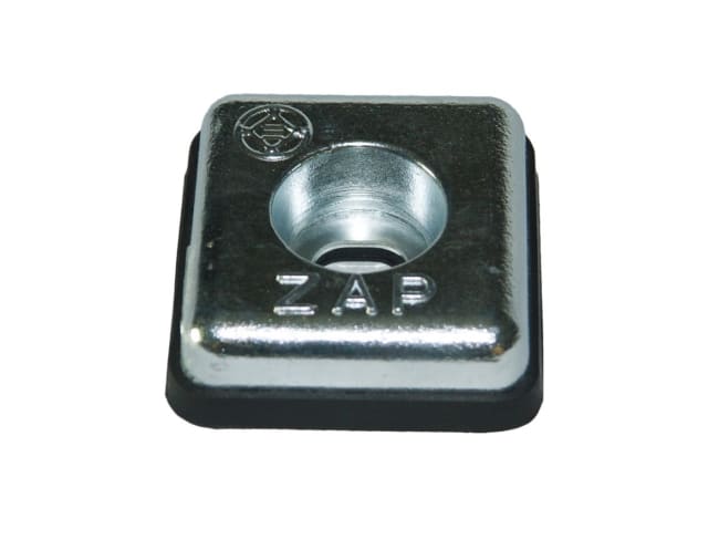 Zinc plate Zap-AEL B-1/2 , 4 stk til 85/ 6 stk 25 og 75