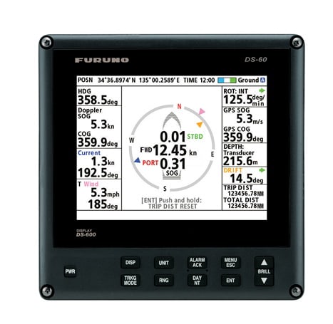 Furuno Doppler Log, DS-60, inkl. svinger DS-630-S w/30m