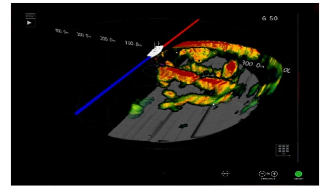 Furuno Sonar FSV-75 3D lisens