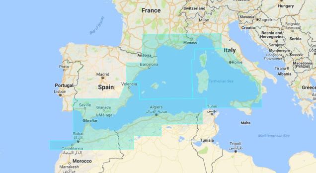 TZ MM3D Wide - Kart for v.4 (C-MAP)
