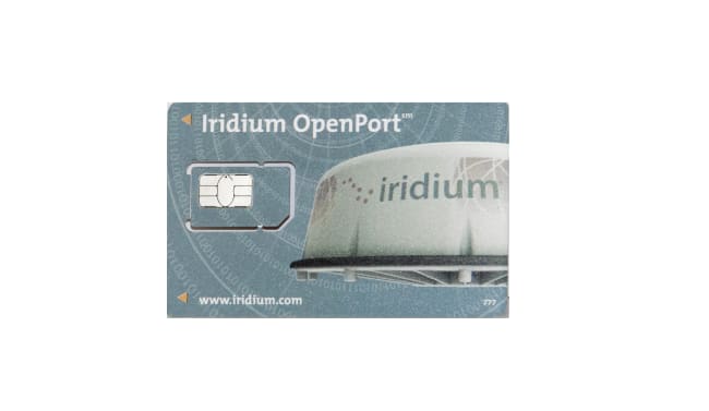 Iridium OpenPort Post Paid SIM Card
