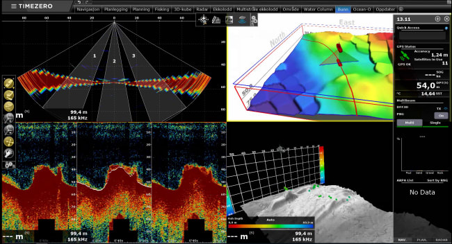 TimeZero module - Furuno echo sounder